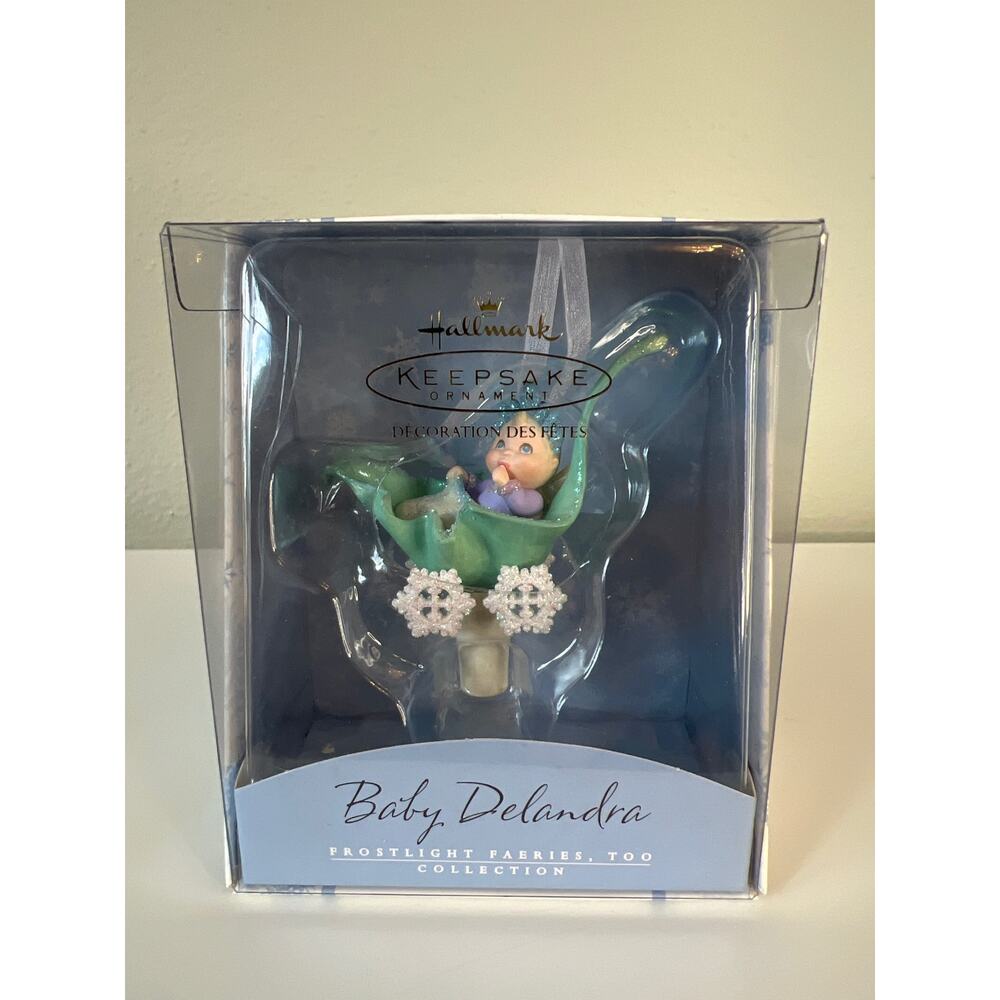 Baby Delandra Frostlight Faeries, Too Series 2002 Hallmark Ornament